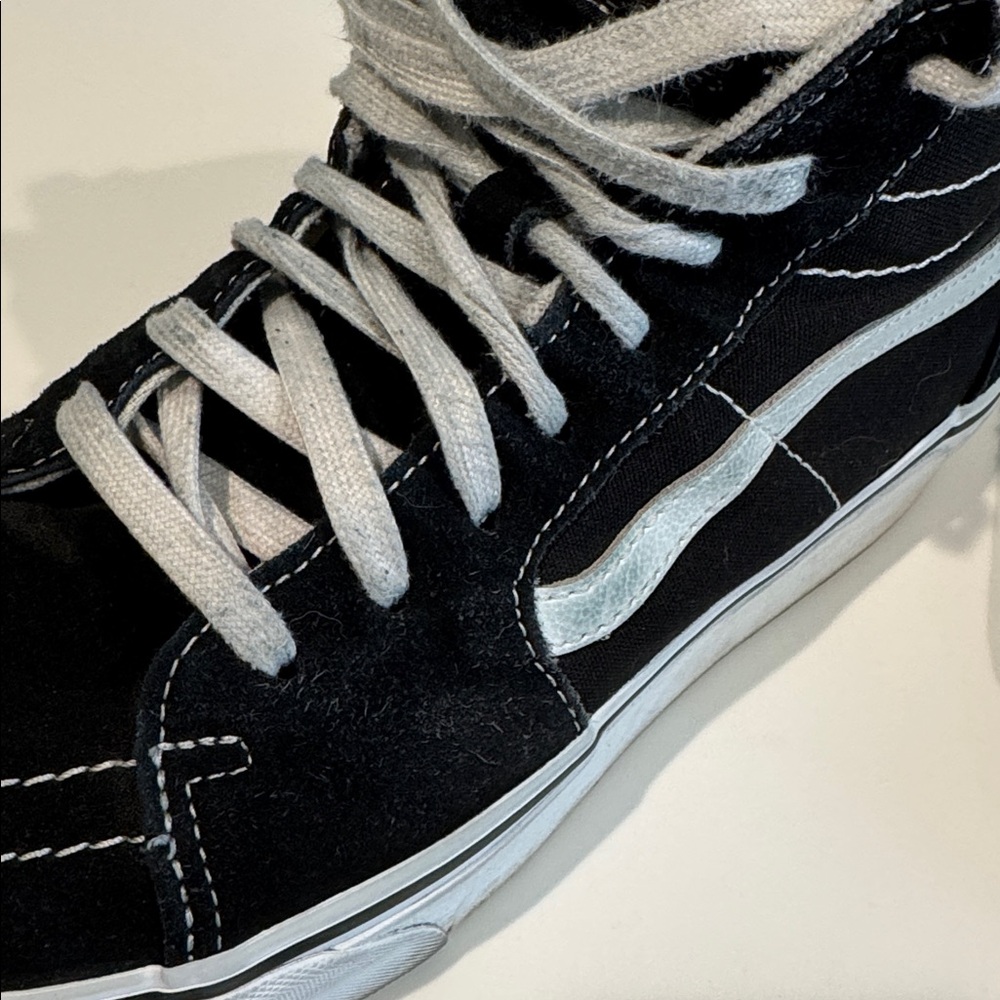 Vans Sk8-Hi Tapered Platform Shoe Wm 9.5/Mn 8 - Picture 9 of 10